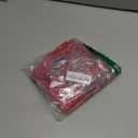 WOYYHO Small Dog Sweater Dress with Bowtie Dogs Winter Clothes Sweaters Pleated Skirts with Leash Hole Puppy Dog Girl Outift Pullover Knitwear Sweater for Chihuahua Yorkies Dachshund Red M