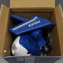 Dwi Dowellin 5 in 1 Airplane Toys with Light and Sound,Police car Toys with Activity Mat, Christmas Birthday Gifts for Kids 3 4 5 6 Year Old Boys Girls