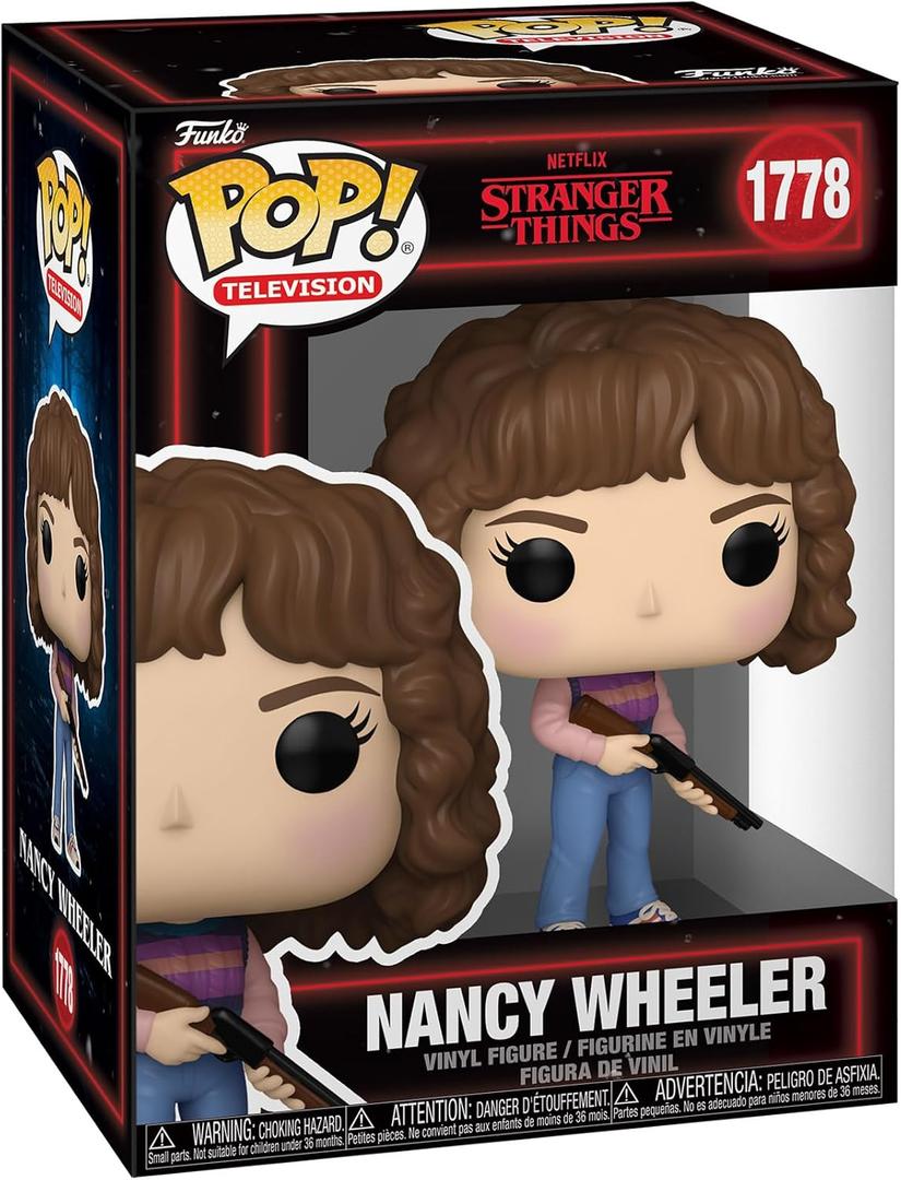 Funko Pop! TV: Stranger Things - Nancy Wheeler - Collectable Vinyl Figure - Gift Idea - Official Merchandise - Toys for Kids & Adults - TV Fans - Model Figure for Collectors and Display