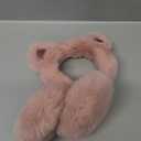 Peecabe Winter Kids Earmuffs Warm Girl Ear Muffs For Toddler Kid Children Earmuff with Cat Ears Girls Ear Warmer (Pink)