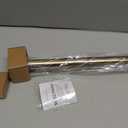 Ivilon Tension Curtain Rod - Spring Tension Rod for Windows or Shower, 24 to 36 Inch. Warm Gold