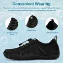 Hike Barefoot Water Shoes for Women Men Footwear, Quick Dry Wide Toe Box Pro Beach Swim Athletic Sports Shoes, Non-Slip Lightweight Aqua Shoe for Pool Hiking Walking Kayaking Diving Surfing 37