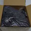 HapiRm Standing Corner Shower Caddy - 3 Tier Shower Organizer Corner with Soap Holder and 4 Hooks, Rustproof Bathroom Storage Shelves with Adhesives, Black