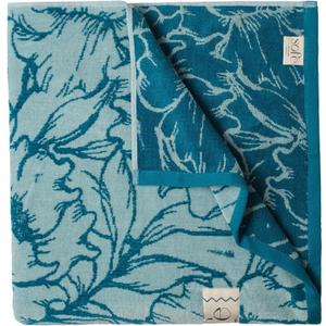 SOFE H&L | Playa Velour Large Beach Towel Pack of 2 (35” x 70”) Flowers - Green | Thick, Premium, Fade Resistant, Durable | Luxury Resort Quality Pool Towel, Turkish Beach Towel with Shoulder Strap, Set of 2