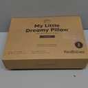 KeaBabies 2-Pack Toddler Pillows 2 Year Old to 5-13x18 Soft Organic Cotton Kids Pillow for Sleeping, Travel, School, Daycare, Nap, Toddler Bed, Machine Washable, Without Pillowcase (Soft White)