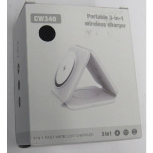 CW340 Portable 3-in-1 Wireless Charger