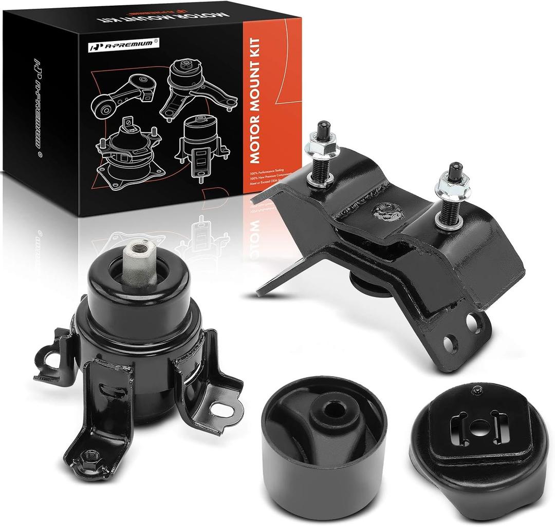 A-Premium 3PCS Engine Motor Mount and Transmission Mount Kit Compatible with Toyota Camry 1997-2001, Avalon 1998-1999, Solara 1999-2003 & Lexus ES300 1997-2001, 3.0L, Automatic Transmission