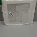 Voircoloria Baby Boxes with Letters, 4 Transparent Balloon for Gender Reveal Birthday Wedding Baby Shower Decorations (White)