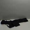 RXRXCOCO Ribbed Workout Sets for Women 2 Piece Backless Strappy Sports Bra Seamless Leggings Matching Set Yoga Outfits (Medium, #004 Black)