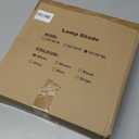 White Lamp Shades Set of 2, 13 x 13 x 10 inch (Medium Size), Drum Spider Lampshades with 8 inch Harp, Modern Fabric Lamp Shade for Table Lamp and Floor Lamp, Linen Cloth Lamp Cover, Assembly Required