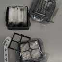 Brush Rollers and Filters Replacement for Tineco iFloor 3 and iFloor One S3 Cordless Wet Dry Vacuum Cleaner,Accessories Kit inclue 4 HEPA Filters & 4 Brush Rollers