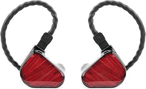 TRUTHEAR x Crinacle Zero: RED Dual Dynamic Drivers in-Ear Headphone Gaming Earbuds HiFi Wired Earbuds