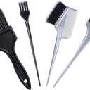PERFEHAIR Hair Dye Brush Set -4 Pack, Hair Color Applicator Balayage Highlight Tint Brushes Comb Kit