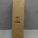 2 Pack Gold Curtain Rods for Windows 48 to 84 Inch(4-7 Feet),1" Diameter Drapery Rods with Modern Style End Cap Finials,Size:36-88 Inch