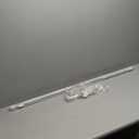 Retractable Ceiling Mount Curtain Track, Measurement-Free Curtain Track 1.1-2.1M / (3.6-6.9 FT)