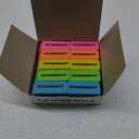 Ticonderoga Wedge Erasers, Neon Colors, 30 Count, Class Pack