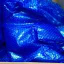 Solar Pool Cover 12 Ft Diameter Round Solar Blanket for Above Ground Inground Pools, Hot Tub SPA Bubble Wrap Pool Protector, 12 Mil Circle Thermal Covers Floating Blanket Mat for Swimming Pools
