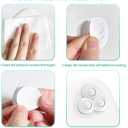 Appliance Sliders - Self-Adhesive Furniture Movers for Kitchen Appliances, Air Fryers, Trash Cans - 360 Swivel Mini Rollers for Easy Moving & Smooth Glide (Nylon, 4)