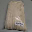 MEROKEETY Women's Fall Long Sleeve Sweater Dress Casual Ribbed Knit Slim Fit Bodycon Maxi Dresses (Beige, L)