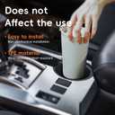 Cup Holder Insert for Toyota 4Runner 2014-2024 Drink Holder Console Box Cup Holder Replacement for Toyota 4runner Accessories Replaces OEM 66992-35030 66991-35030 2pcs (Version B)