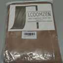 Pinch Pleated Sheer Curtains 80 Inches Long Light Filterring Sheer Semi Voile Drapes Pinch Pleated Curtains for Living Room Bedroom(Mocha Mousse, 42 W x 80 L, 2 Panels)