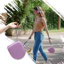 XANAD Hard Case for Sony WH-CH520 / WH-CH510 & JBL Tune 510BT / 710BT / 660NC / Live 660NC Headphones - Purple