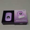 Cordless Electric Razors for Women, Travel Electric Shaver with LED Display, Rechargeable Body Trimmer Shaver for Private Area, Face Underarms Bikini,Lips, Arms, Legs (Purple)