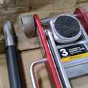 BIG RED Floor Jack 3 Ton,Full Aluminum Ultra Lightweight Low Profile Car Jack with Dual Piston Quick Lift Pump,Hydraulic Racing Floor Jack for Vehicle,6,000 lb Capacity,Red