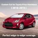 EcoNour Windshield Sunshade Compatible for Toyota Prius Hatchback 2010-2013 2014 2015, (Not for Prius C or Prius V) Sun Visor for Front Window Sun Shade Cover, UV Heat Protector, Car Accessories