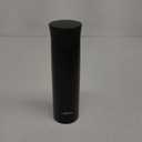 Tea Thermos with Infuser - Vacuum Insulated Tea Infuser Tumbler - Leak Proof Screw Lid Portable 17oz Black