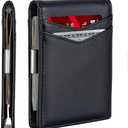 Money Clip Wallet for Men
RFID Blocking, Slim, Bifold, Front Pocket, Credit Card Holder, with Secure Clip