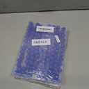 3 x LAIDANLA 120pc 15mm Deep Blue Silicone Beads for Keychain, Bracelet & Necklace Making