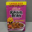 Kelloggs Raisin Bran Breakfast Cereal, High Fiber, 28g Whole Grain, Large Size, 20.9 oz (EXP 03/07/27)