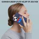 case for iPhone 15 Plus magsafe Wallet Compatible with Card Holder Back Credit Slots PU Leather Stand Shockproof Phone Cover for Women and Men-Blue