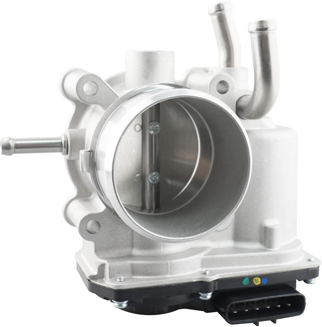 Electronic Throttle Body Assembly S20452 Compatible with Hyundai Veloster 2012-2017 Accent 2012-2019 Kia Rio 2012-2018 Soul 2012-2019 Dodge Attitude 2012-2014 1.6L 4Cyl Replaces 35100-2B300