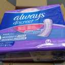 Always Discreet Adult Incontinence Pads for Women, Drier, 4 Drop Long Length, Moderate Absorbency, Pads for Bladder Control Management, Bladder Leaks, & Postpartum Pads, 162ct
