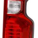 Tail Light Compatible With 2019-2024 Chevy Silverado 1500 2500HD 3500HD Halogen Type Right Passenger Side Replace Part Number 84554657 Halogen