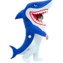 One Casa Blow Up Party Costume,Inflatable Costumes for Kids, Full Body Shark Costume,Halloween Costumes for Boys Girls (6-7YRS)
