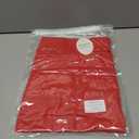 Naggoo Midi Skirts for Women Summer Elastic High Waisted Basic Straight Skirt with Slit (Red, M)