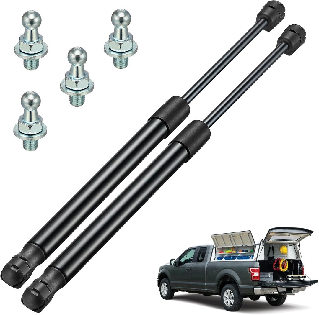 BDFHYK C16-15066 15inch 60lbs (265N) Gas Shocks Struts Lift Support for are Leer Camper Shell RV Motorhome Cargo Storage Window Truck Canopy Cap Cover Cabinets Door etc, Set of 2