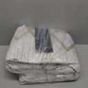 jinchan Moroccan 5x7 Area Rugs for Bedroom - Machine Washable Soft Modern Geometric Stain Resistant Non-Slip Ultra-Thin Low-Pile Faux Wool Carpet for Living Room Kitchen Dining Room (Taupe)