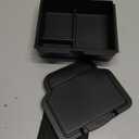 Center Console Organizer Tray for Tesla Model Y Juniper Accessories 2025 2026/For Tesla Model 3 Highland Accessories 2024 2025 2026 [Slide Smoothly/US Patent] Cup Holder Matte Black