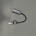 USB 3.0 to Ethernet Adapter, Ethernet to USB C Adapter 2-in-1, RJ45 Gigabit Network (1000Mbps) Hub Compatible with iPhone 15 16 17/USB-C iPad, MacBook/Pro/Air, Laptop, Windows 11/10/8/7, etc