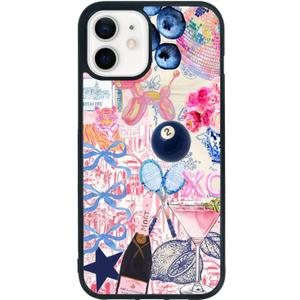 Trendy Collage Phone Case Shockproof Protective Preppy Phone Cover for iPhone 11