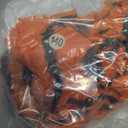 Animal Onesie Costumes for Kids Adults Cosplay Halloween for Boys Girls Womens Warm Plush One Piece Tiger (Orange)