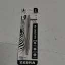 Zebra Pen F-701 Retractable Ballpoint Pen, Stainless Steel Barrel, Fine Point, 0.8mm, Black Ink, 1-Pack (29411)