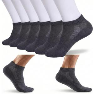 6 Pairs Thin Ankle Socks for Men Women Cotton Low Cut Short Athletic Running Socks
