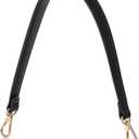 YUXIANLB Leather Purse Strap Handle Replacement 18 Inch Shoulder Strap for Bags with Swivel Clasps for Handbag, Crossbody Bag