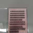 Self Adhesive Eyelashes Natural Self Adhesive Lash Clusters Pre-glued Eyelashes Clusters C Curl No Glue Lashes Wispy Cluster Lashes 10-16MM DIY Individual Lashes by zanlufly