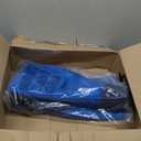 Sporti Adult-Kids Swim Fins for Pool Lap Swimming - Long Floating Fins for Swimming & Snorkeling - Swim Flippers for Training (M 8-9 / W 9-10, Blue-Navy)